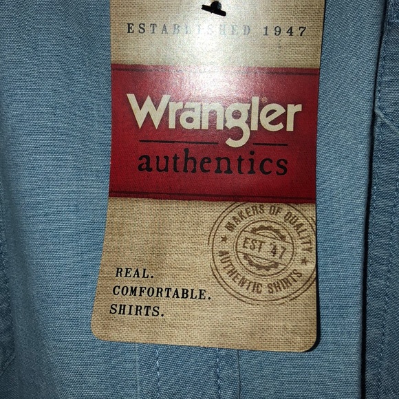 Wrangler Long Sleeve Denim Shirt - Picture 5 of 5